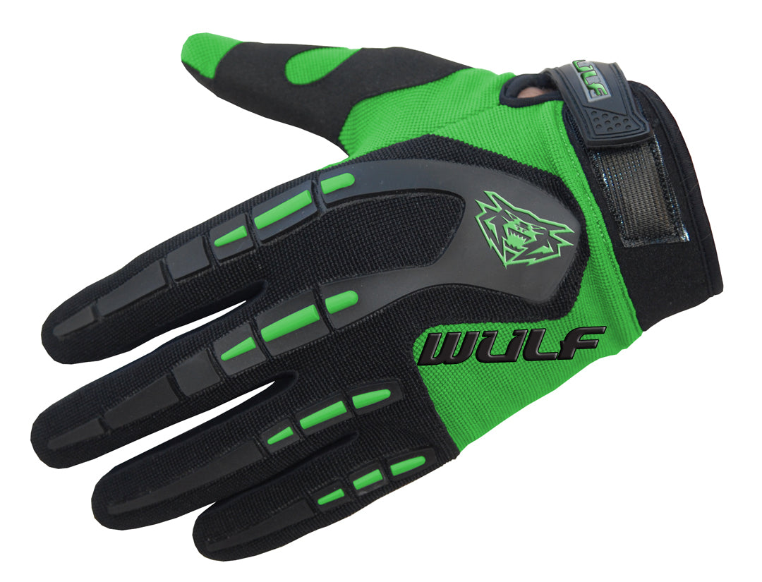 wulfsport-adults-attack-gloves---green
