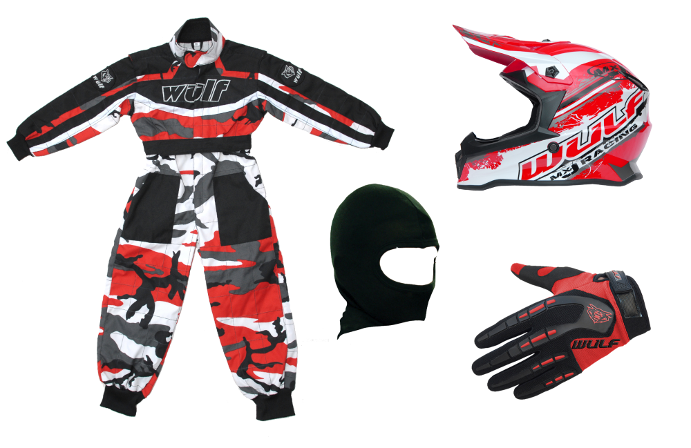 Pit bike clothing sales